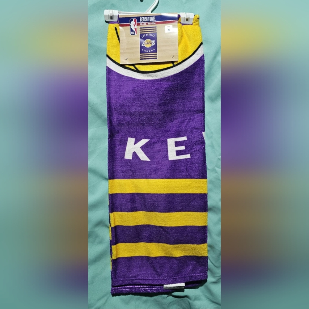 NBA LOS ANGELES LAKERS BEACH TOWEL